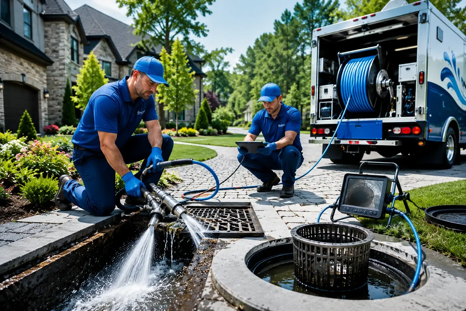 Local outdoor drain cleaning professionals in Hanover, MI